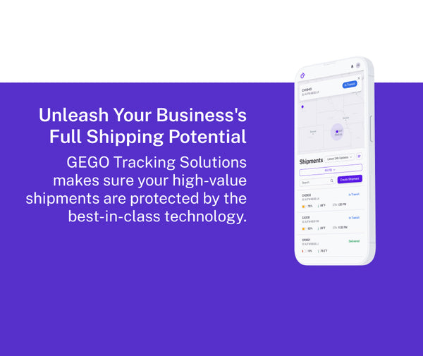 Precise Shipment Tracking with GEGO: Elevate Your Logistics Experience