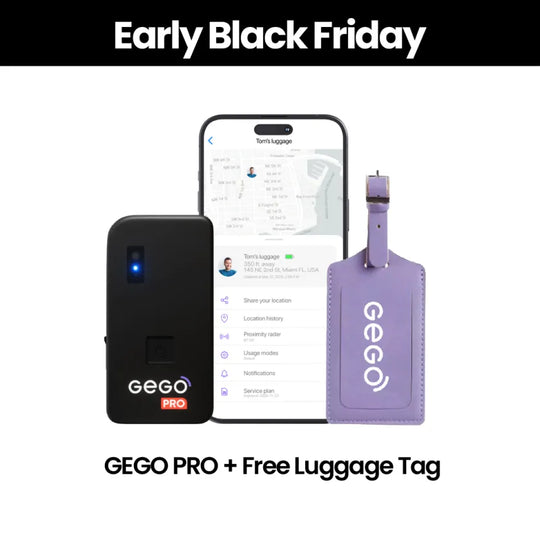 GEGO PRO + Free Luggage Tag