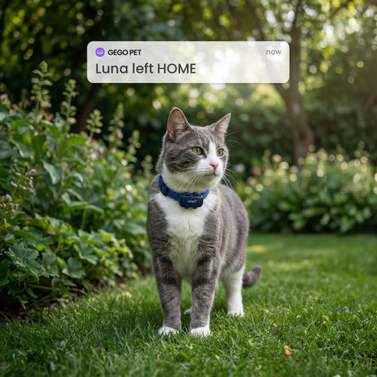 GEGO PET GPS TRACKER + Free Collar