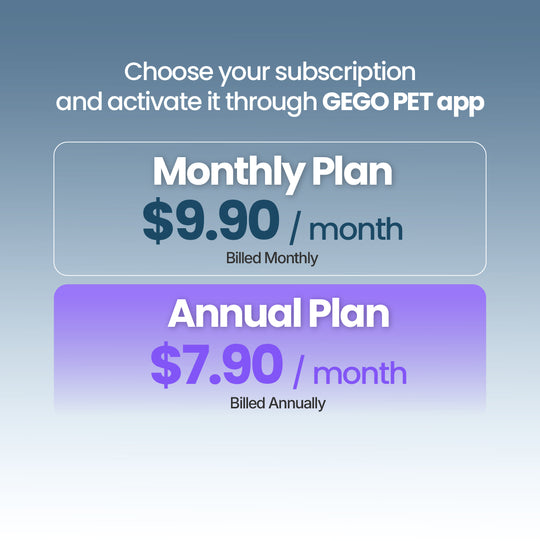GEGO PET GPS TRACKER + Free Collar