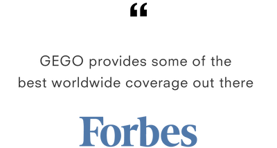 GEGO provides some of the best coverage out there. Forbes